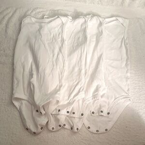 Carter's White Kids One Piece Bodysuits